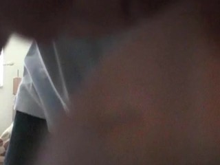 Incredibly cute teen cockteaser swallows a long strong knob